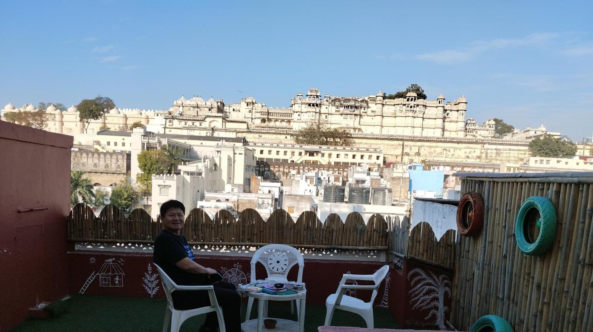 City And Palace View Guest House Udaipur Eksteriør billede